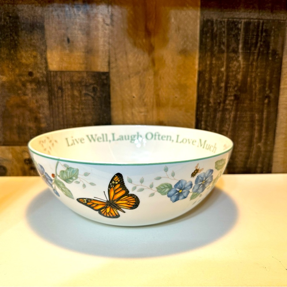 Lenox butterfly bowl